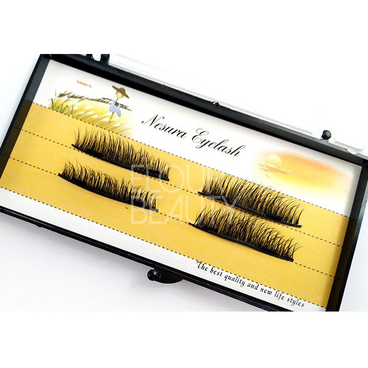 Silk 3D magnetic false eyelashes one by one China EA115